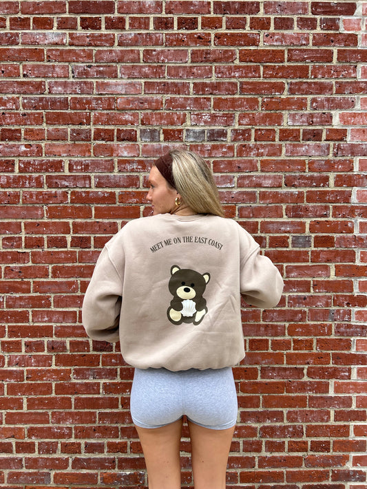 Teddy crewneck