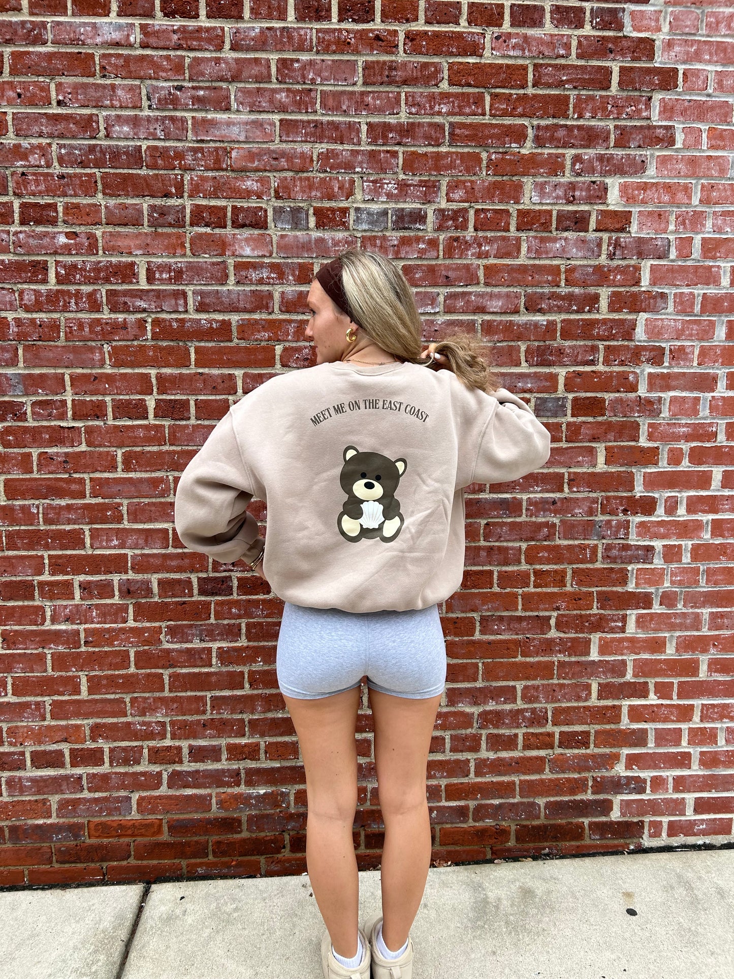 Teddy crewneck