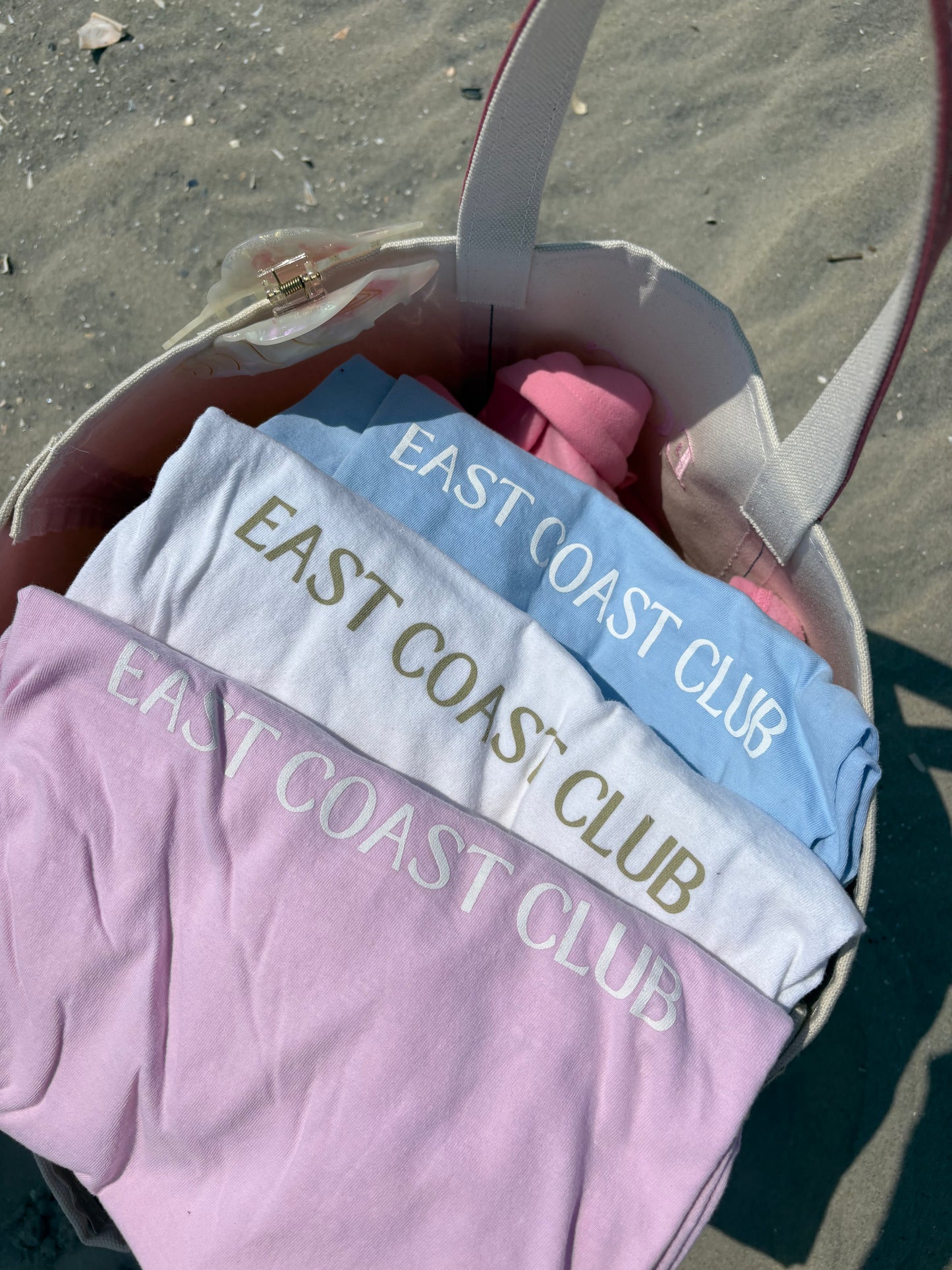 Meet me in OCNJ Tee pink