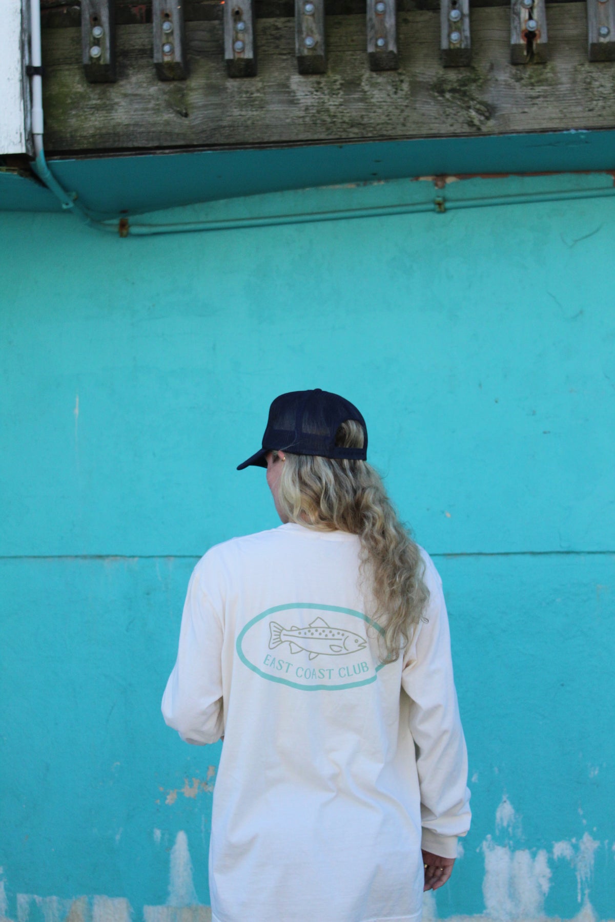 Saltwater Long Sleeve Tee - sand