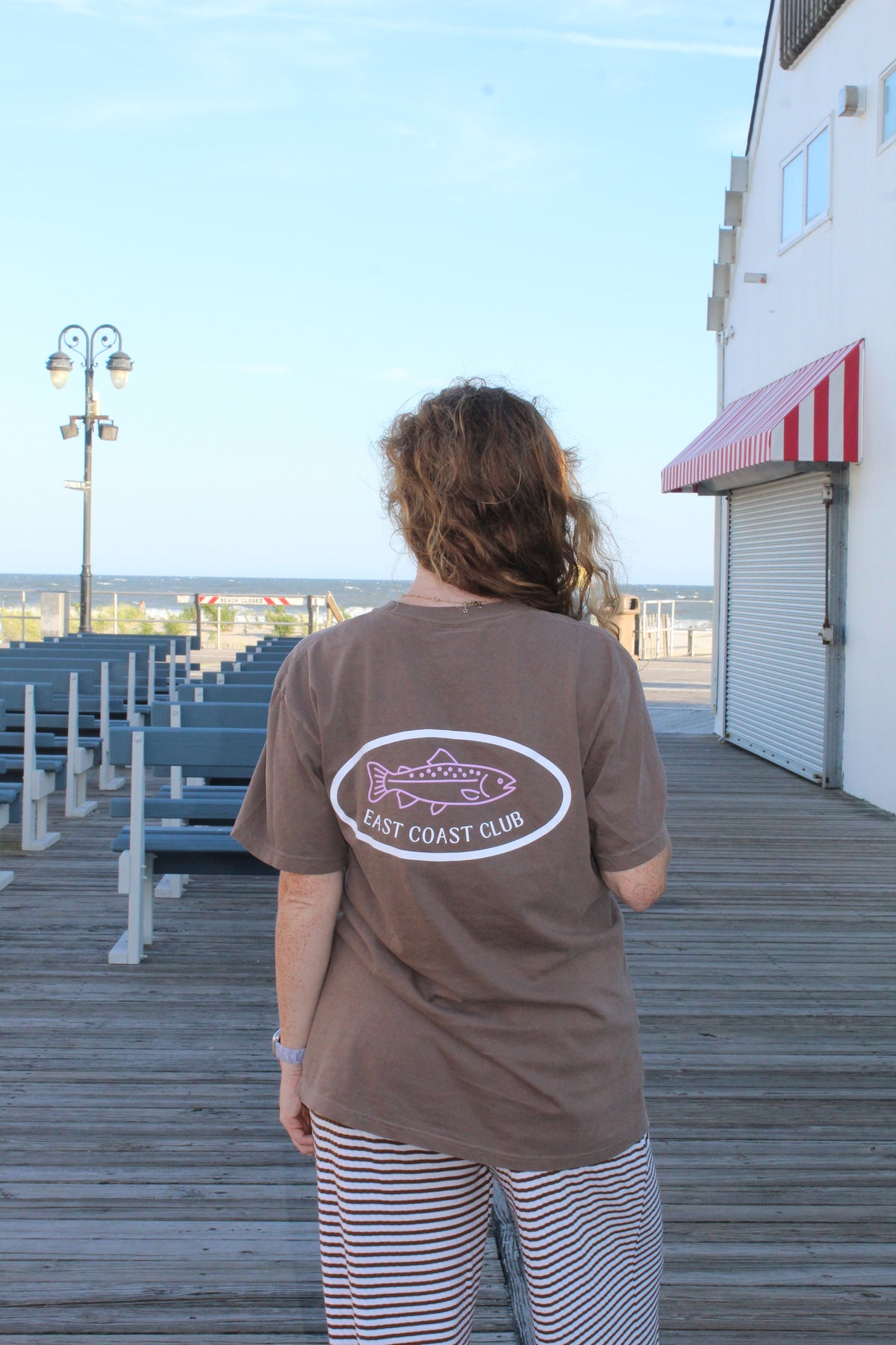 Saltwater Tee - coffee