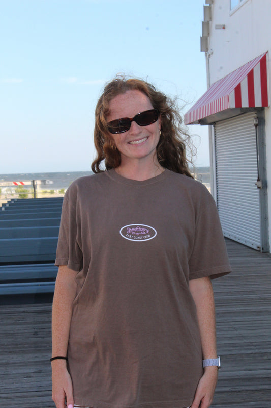 Saltwater Tee - coffee